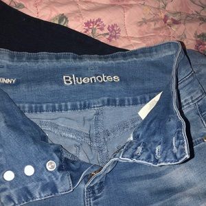 Blue blue notes jeans